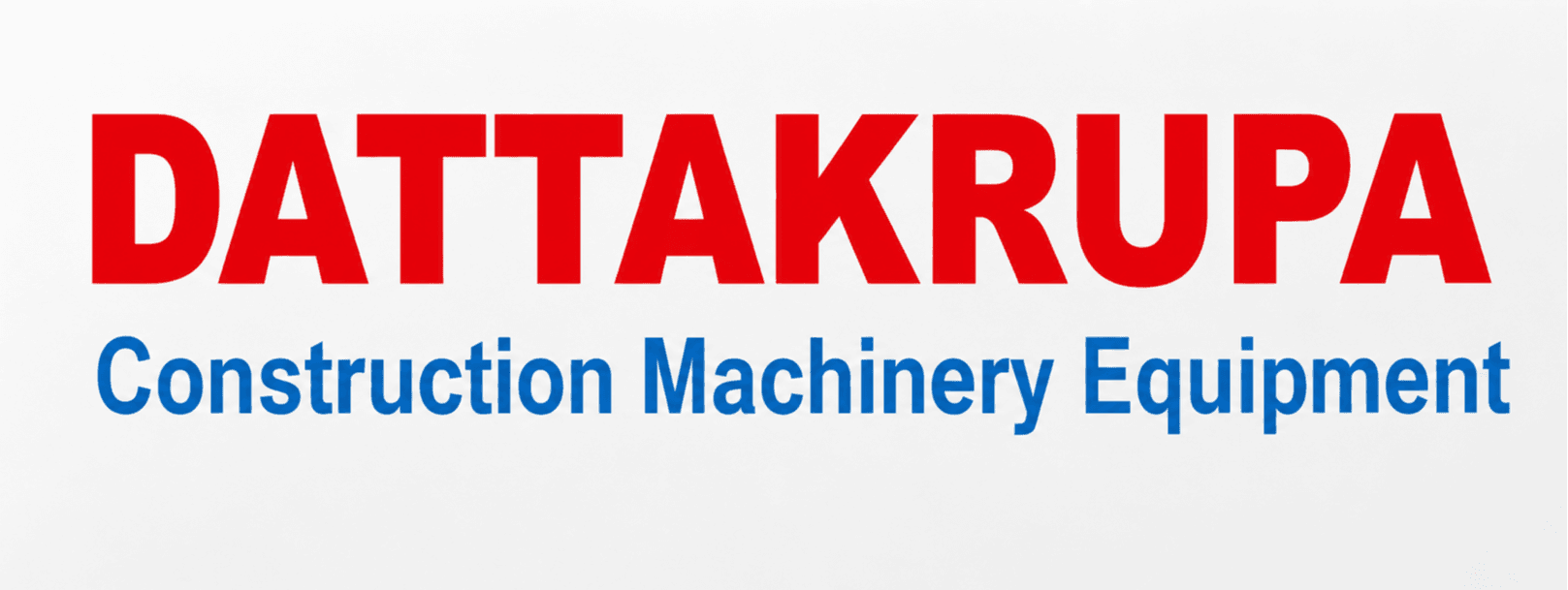 Dattakrupa Construction Machinery Equipment
